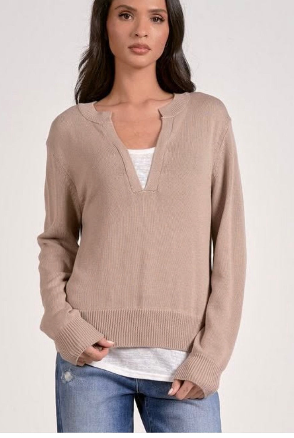 Elan Sweater with attached lining